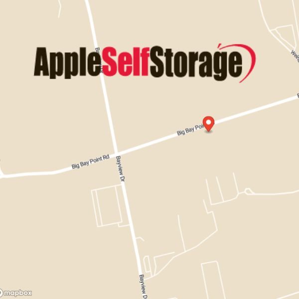 Apple Self Storage Big Bay point road Barrie
