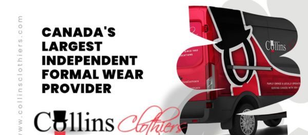 Collins Clothiers, tuxedo rental in Barrie