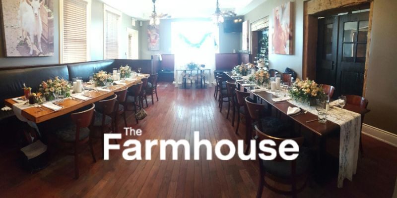 The Farmhouse in Barrie for wedding events.
