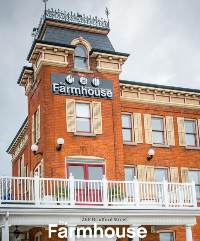 The Farmhouse in Barrie.
