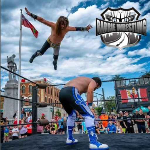 Barrie wrestling at Kempenfest 2023.