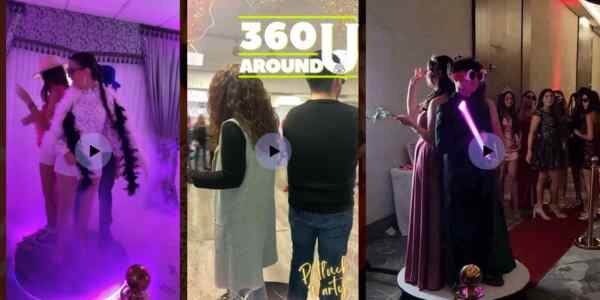 Photo booth 360 Around U