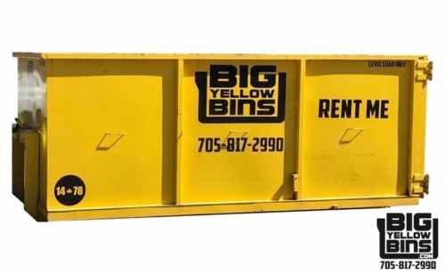 Big Yellow Bins bin rental barrie