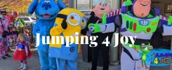 Jumping 4 Joy mascot rental