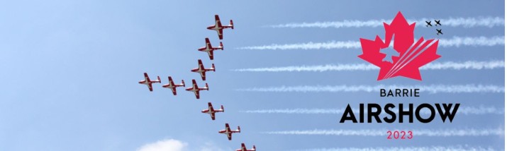 2023 Barrie Airshow Kempenfelt bay