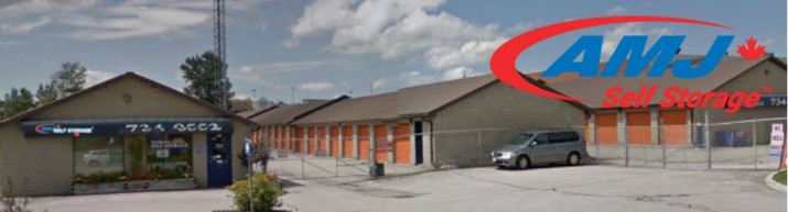 AMJ Self Storage, Barrie storage rental.