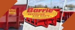 Barrie Recycling and waste, bin rental.